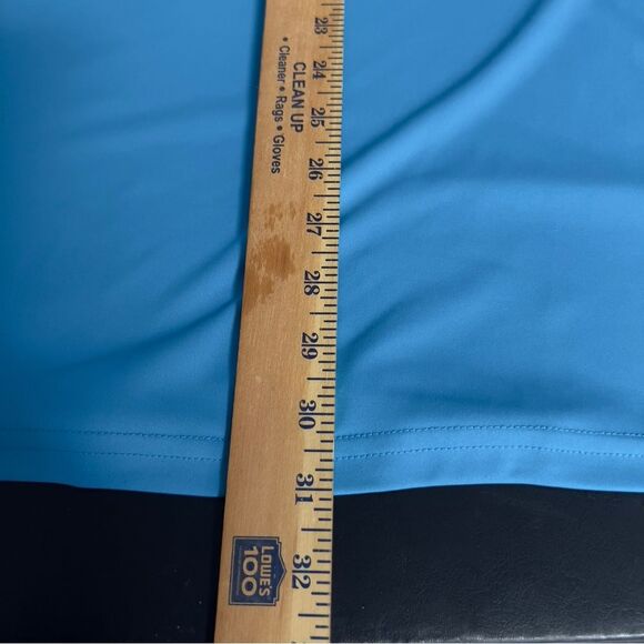 Reel Life Men's Sun Defender Lightweight Long Sleeve UV Tee Aqua Blue 0697 - Picture 8 of 8